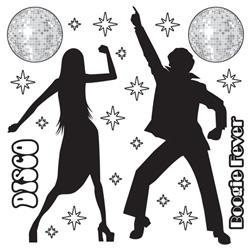 Cutouts Disco Props Pk/22