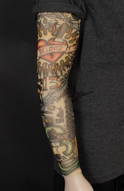 Tattoo Sleeve Chopper For One Arm