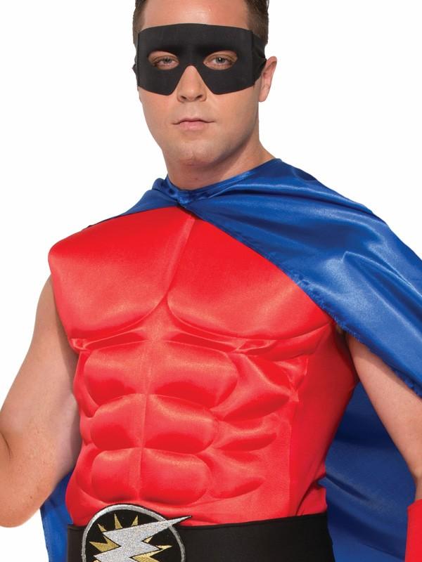 Adult Hero Muscle Chest Red