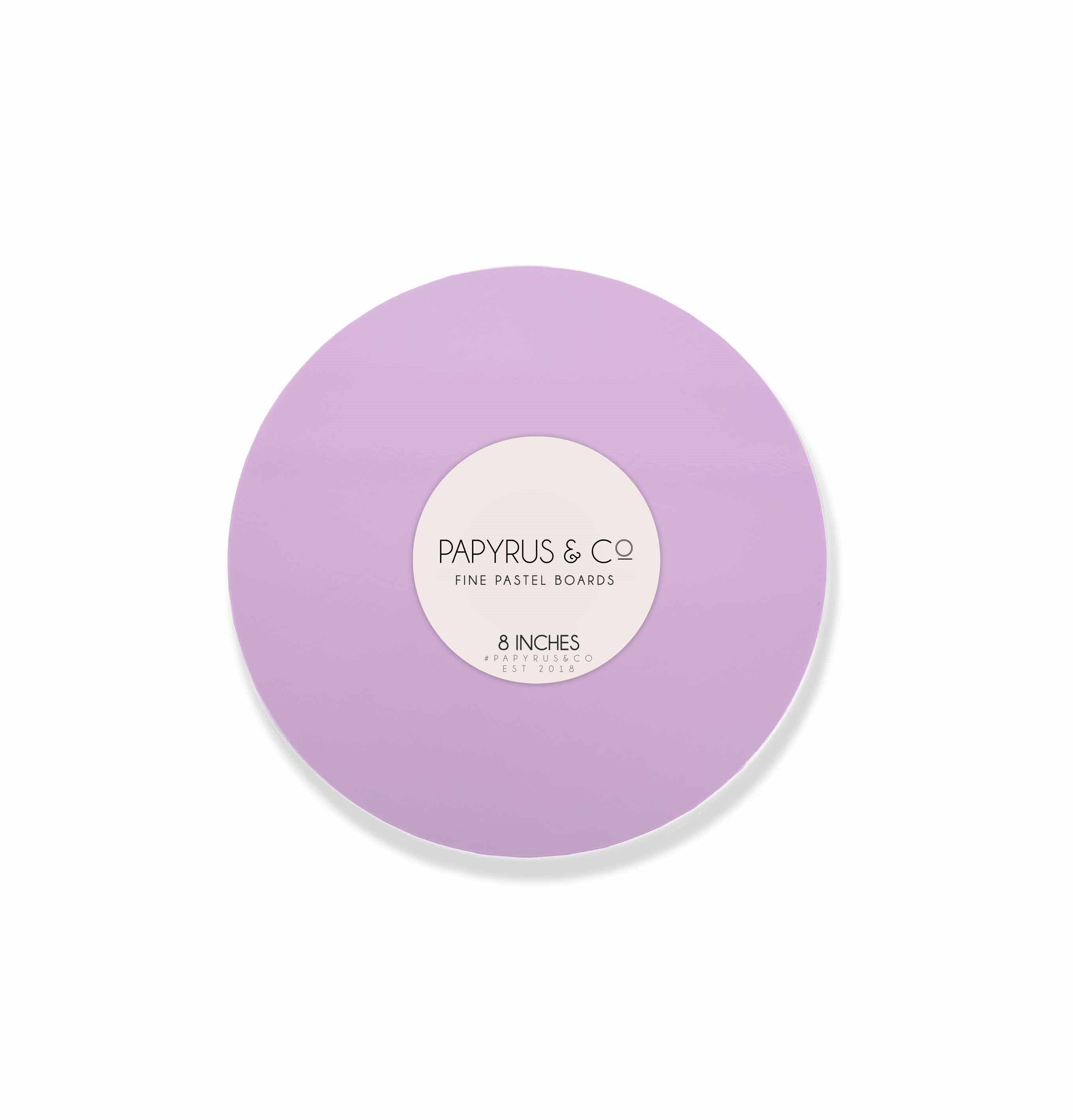 Cake Board Round Pastel Lilac 8 Inch