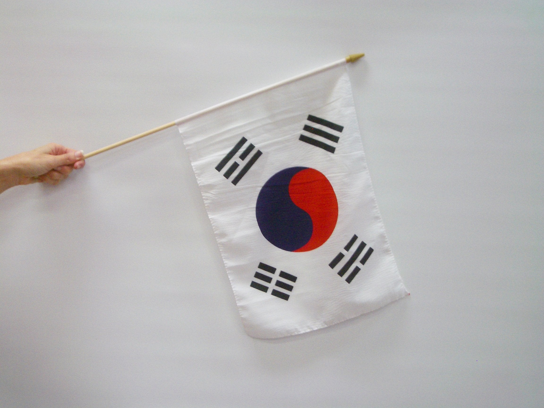 Flag South Korea 30x45cm Hand Waver