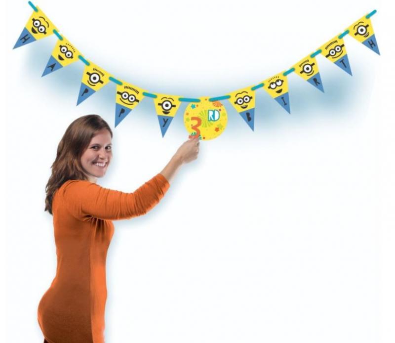 Despicable Me Jumbo Letter Banner