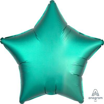 Balloon Foil 45cm Star Jade Satin