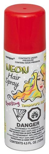 Coloured Hair Spray Neon Red 133ml