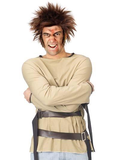 Costume Adult Restrained Person Straight Jacket