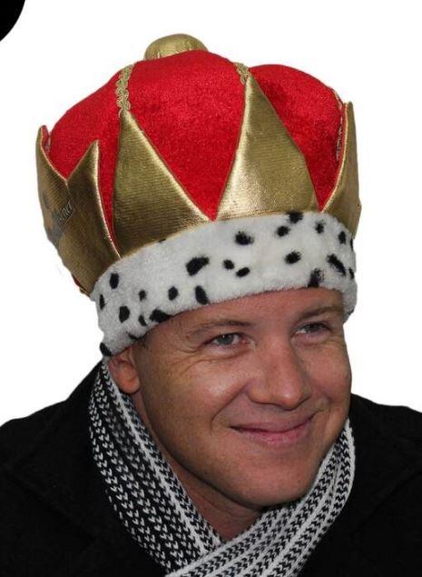 Hat Plush Crown Royal King Soft