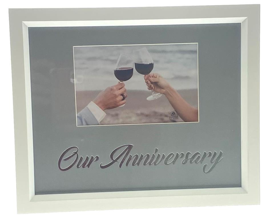 Photo Frame 4 X 6 Inch Our Anniversary