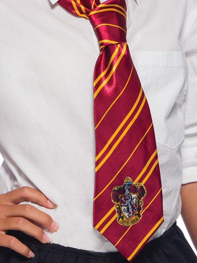 Tie Gryffindor Harry Potter Deluxe with Emblem