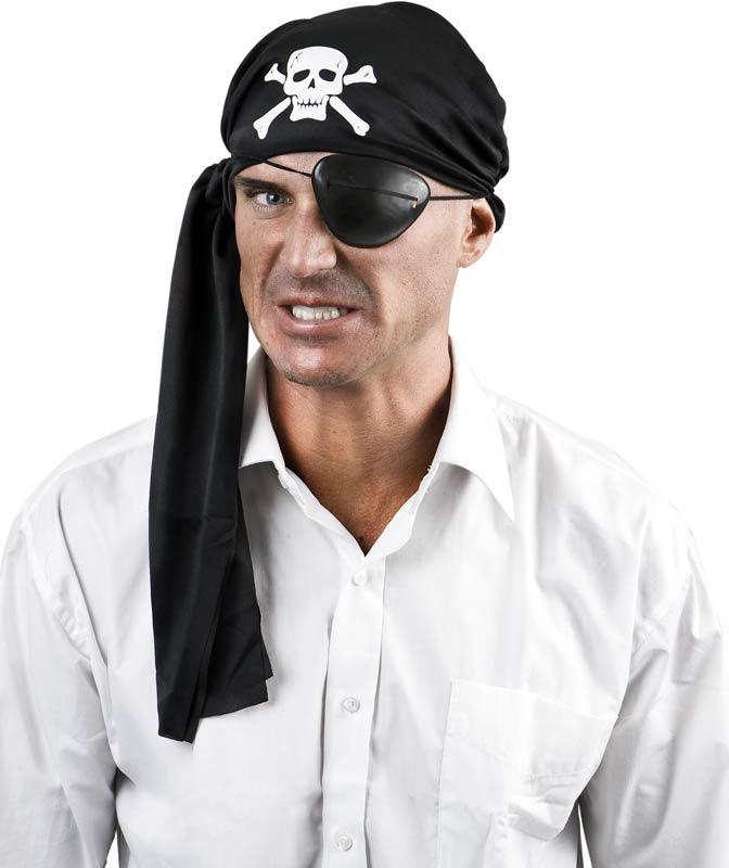 Pirate Adult Bandana And Eyepatch