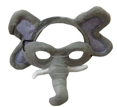 Animal Costume Headband & Mask Set Elephant