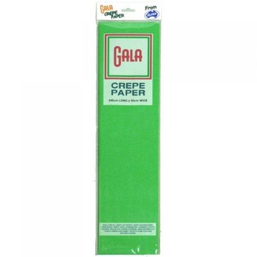 Crepe Paper Emerald Green 245cm X 50cm