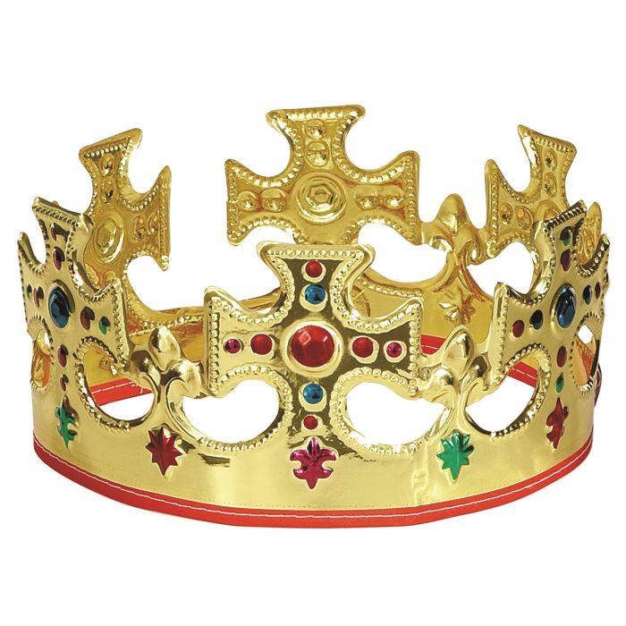 Royal King/Princes Crown Plastic Gold
