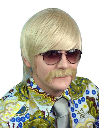 Wig 70s Mod Guy Blonde