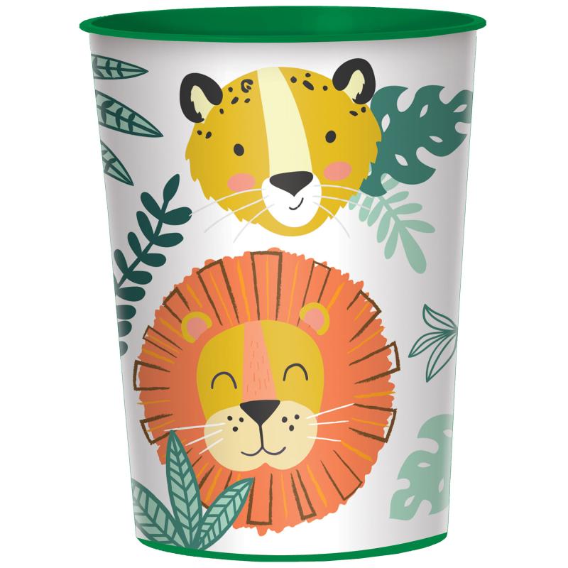 Get Wild Safari Jungle Cup Plastic 473ml Deluxe Each
