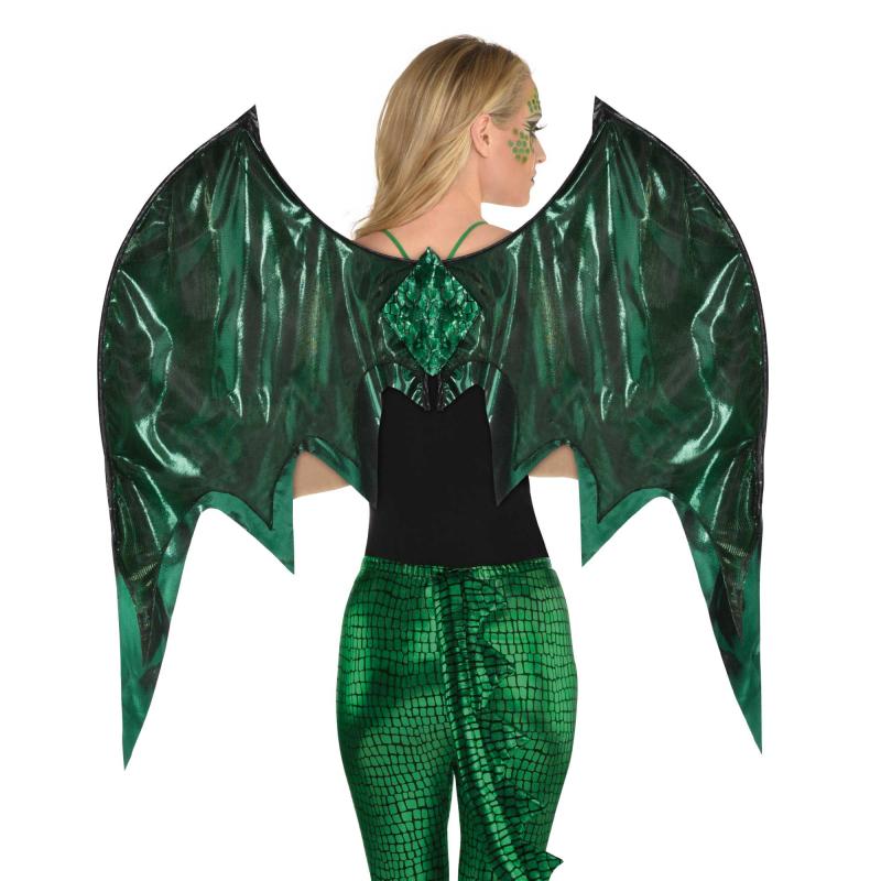 Wings Dragon Deluxe Adult Green