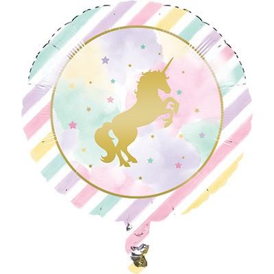 Unicorn Sparkle Foil 45cm Balloon