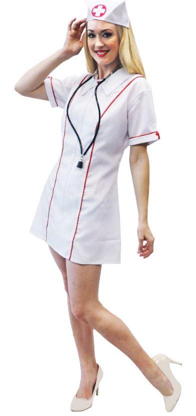 Costume Adult Classic Nurse Large