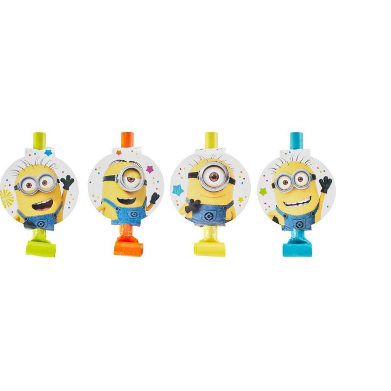 Despicable Me Party Blowouts Pk 8