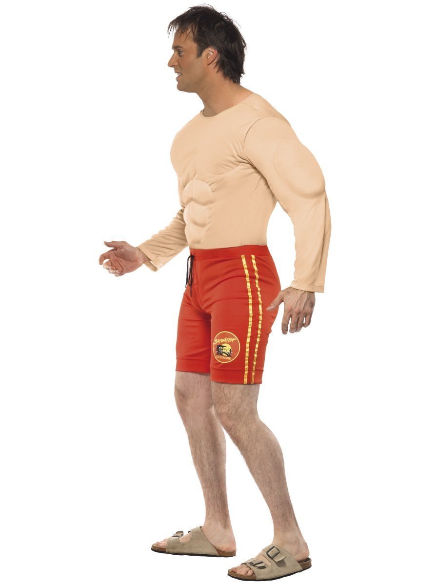 Costume Adult Baywatch Muscle Lifeguard Large