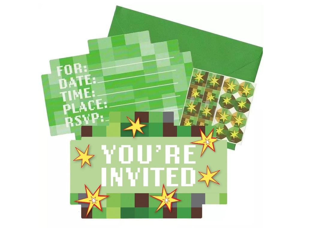 TNT Party! Postcard Invitation Set Pk/8