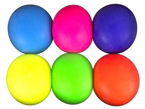 Novelty Squishy Ball 10cm Asstd Colours