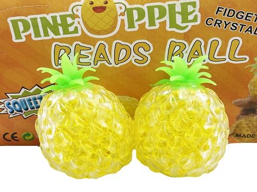 Novelty Pineapple Stretch & Squeeze 12cm Each