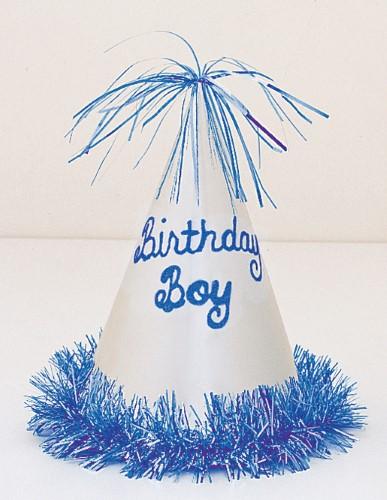 Hat Glitter Birthday Boy
