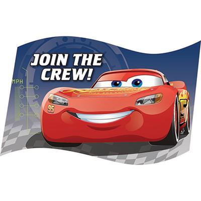 Cars 3 Invitations Join The Crew