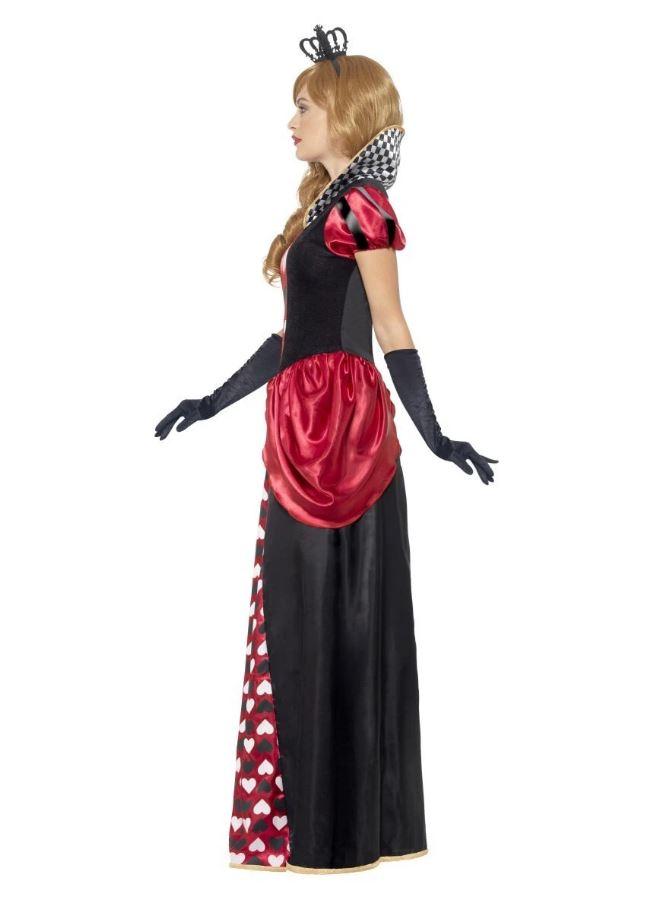 Costume Adult Red Queen Heart Design Large