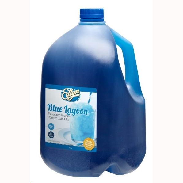Edlyn Granita Syrup Blue Lagoon 4l (Local Pick Up Only)