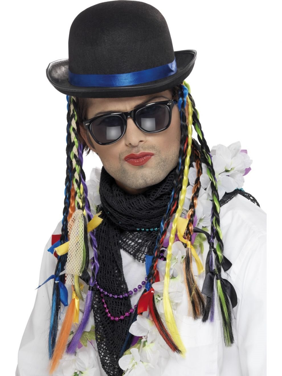 Hat Multicolour Plaits Chameleon Style
