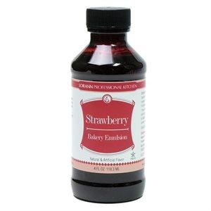 Strawberry Lorann Oil Flavour Emulsion 4oz