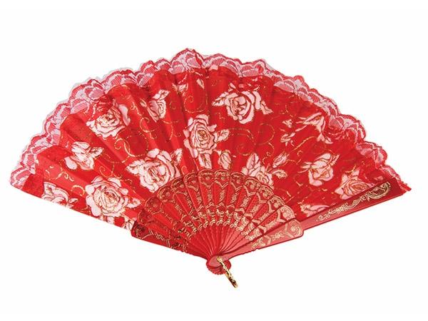 Fan Red Deluxe Spainish With Print