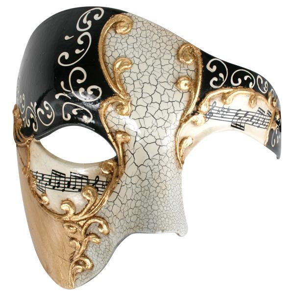 Mask Eye Maestro Black & Gold