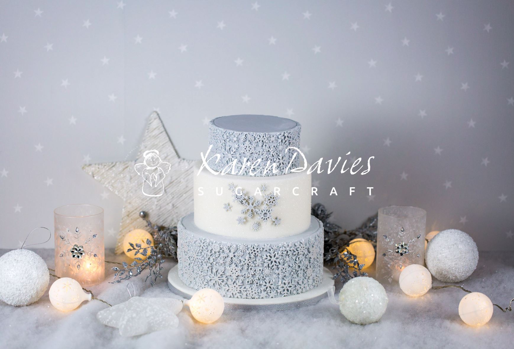 Mould Sugar Snowflakes Karen Davies