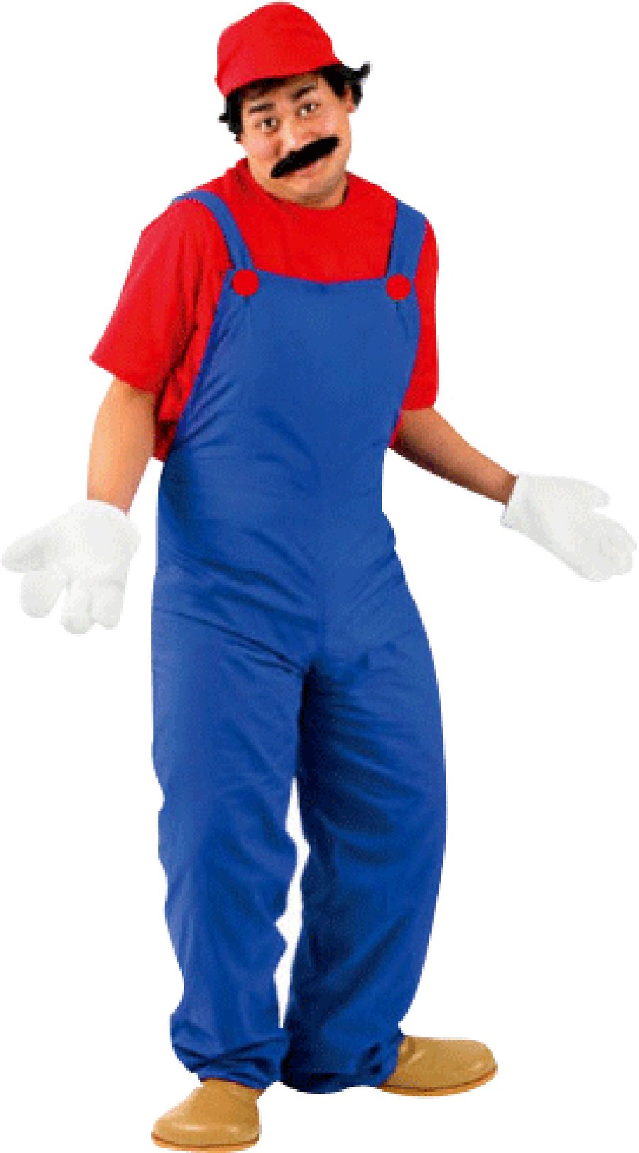 Costume Adult Plumber Red Large