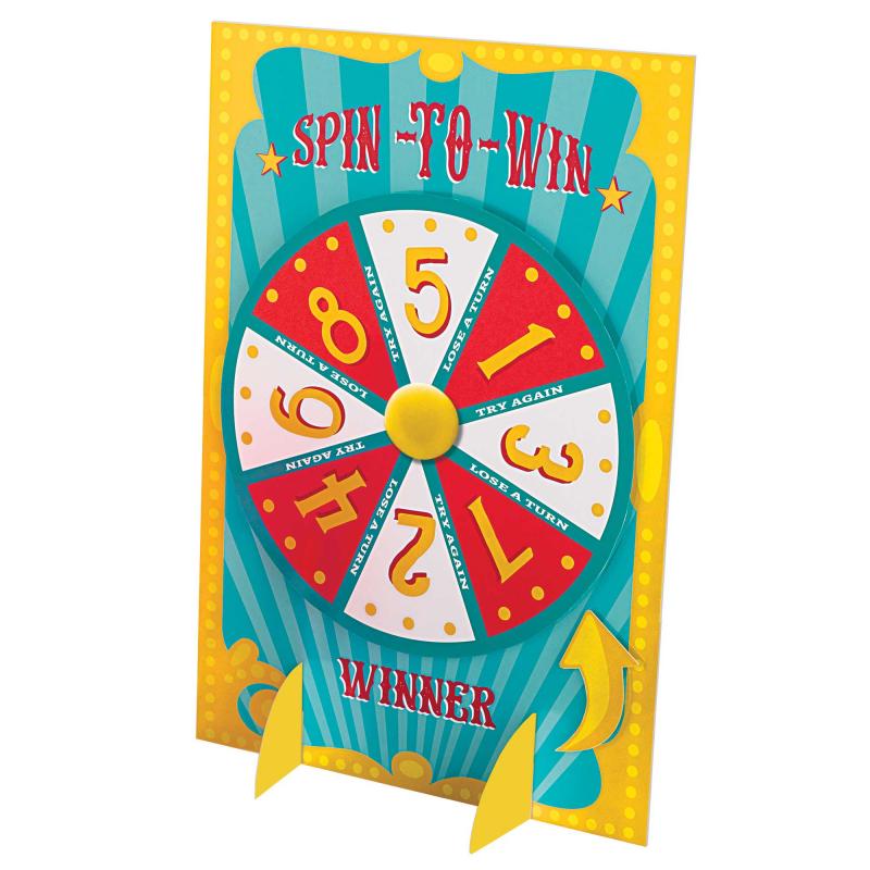 Party Game Carnival Prize Wheel Spin To Win