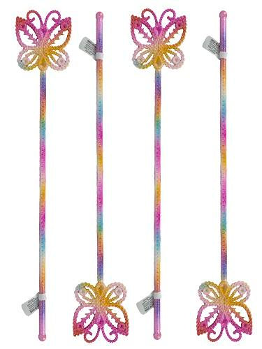 Wand Rainbow Butterfly 37.5cm