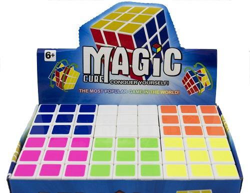 Novelty Toy Magic Cube 1980s 5.5cm Each