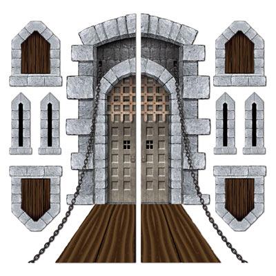 Cutouts Castle Door & Window