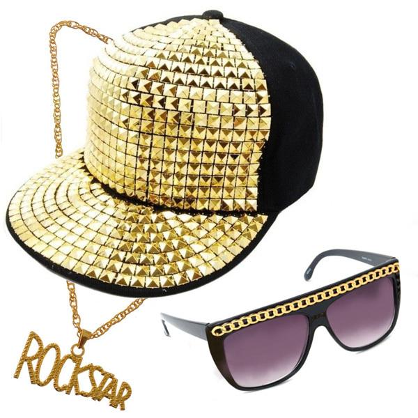 Costume Kit Party Rock Star 1990s