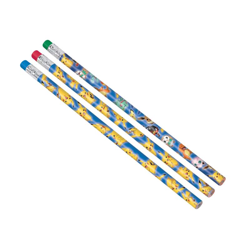 Pokemon Pencils Pk/8