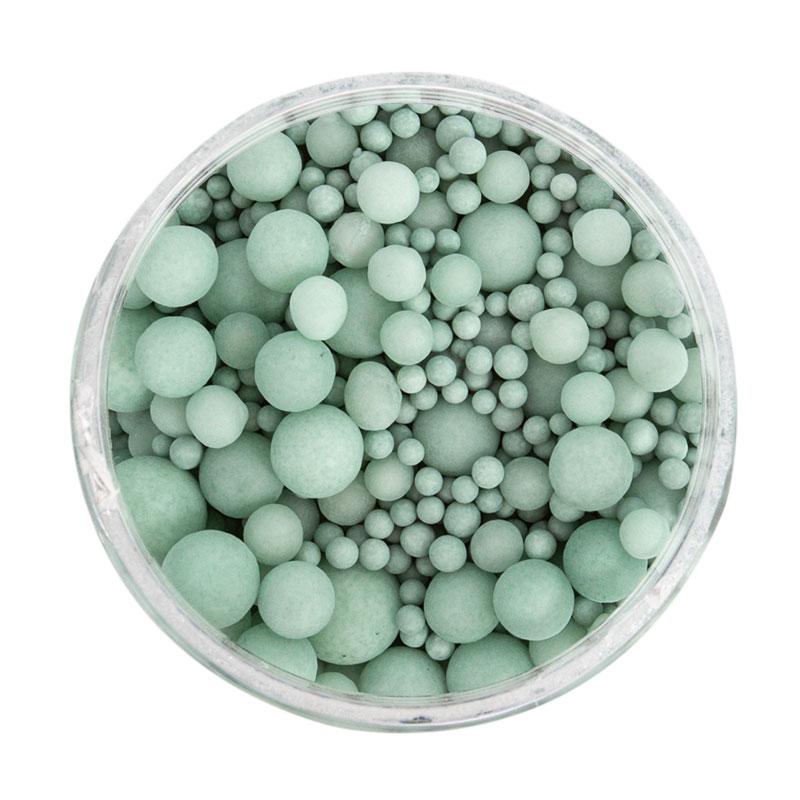 Round Ball Sprinkles Pastel Green Bubble Bubble 65g