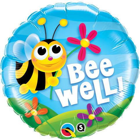 Balloon Foil 45cm Bee Well