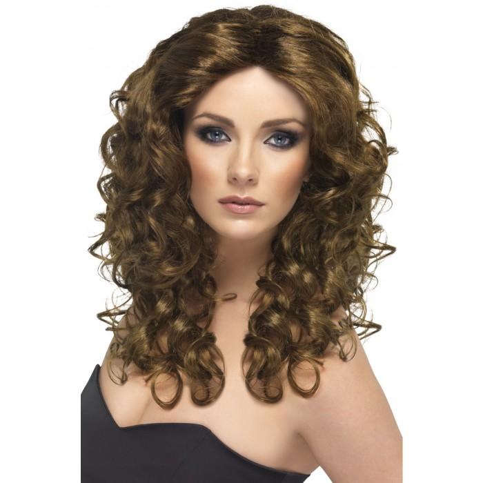 Wig Long Brown Glamour