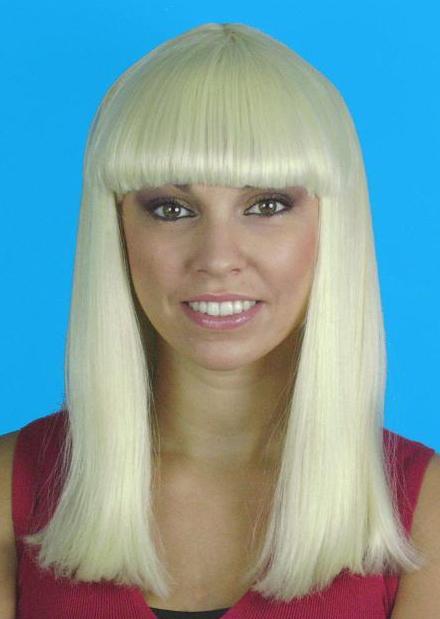 Wig Cleopatra Blonde Shoulder