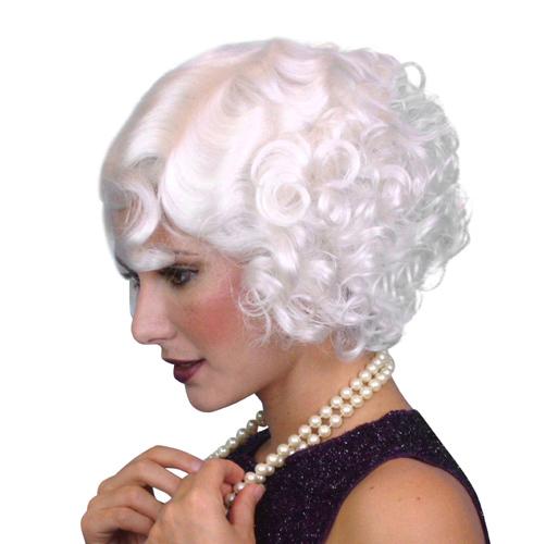 Wig Cabaret White/Blonde