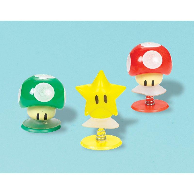 Super Mario Brothers Creatures Pop-Up Favours/Loot Pk/6 5cm