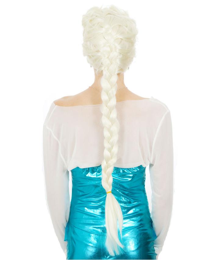 Wig Elsa Plait Blonde