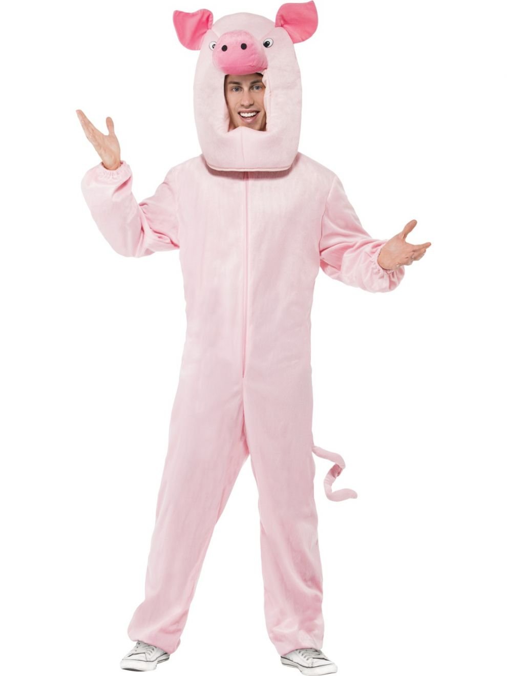 Costume Adult Pig Pink Large